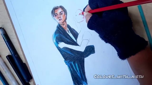 Jack & Rose Titanic Couple drawing || Love drawing || valentine's day 2021- Leonardo dicaprio смотреть онлайн