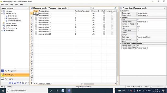 Lecture#6: Alarm Logging Configuration in WINCC V7.5 смотреть онлайн