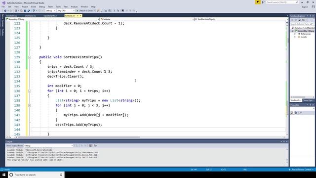 Let's Make Solitaire in Unity Part 3: Dealing from the Stock смотреть онлайн