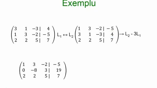 Metoda Gauss _ Algebra cls. a 11a смотреть онлайн