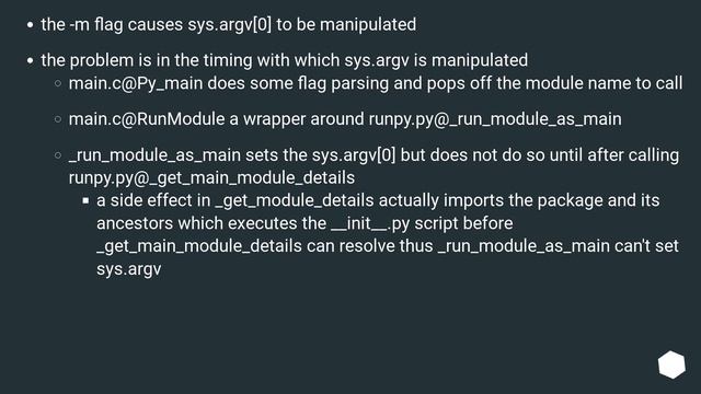 sys.argv behavior with python -m смотреть онлайн