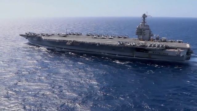 The US Deploys USS Gerald R. Ford Aircraft Carrier for Combat смотреть онлайн