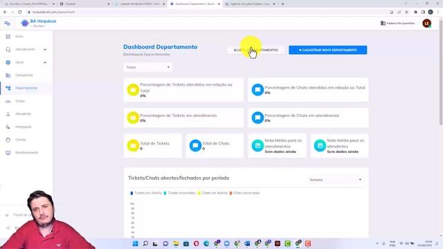 Muito Fácil | Sistema de Suporte e Atendimentos Help Desk [Chat/Ticket] ? TESTE GRÁTIS NA DESCRIÇÃO смотреть онлайн
