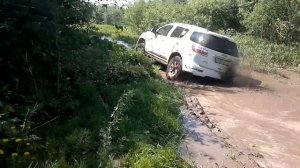 Chevrolet Trailblazer 2014 - a bit of offroad