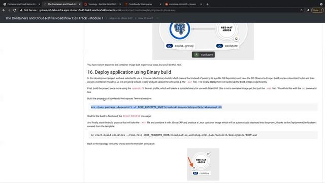 CONTAINER & CLOUD NAITIVE ROADSHOW - PART 1 - Migrating workloads to OpenShift смотреть онлайн