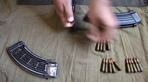 Снаряжение магазина АК / How to load ak 47 magazine