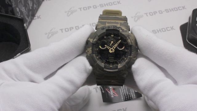 Casio G-Shock GA-100CM-5A обзор наручных часов от Интернет-магазина TopGShop.ru смотреть онлайн