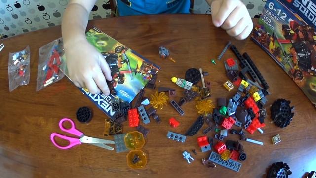 Рыцари Lego NEXO Knigts! Соберём вместе набор "Машина Молтора!" смотреть онлайн