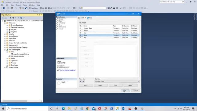 How to create job in SQL Server смотреть онлайн