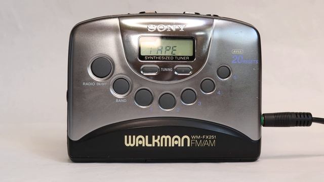 Sony Walkman Radio/Cassette WM-FX251 - (Fully Operational) Serial No: 735704 смотреть онлайн