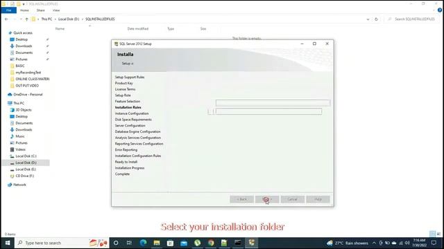 sql server installation using command prompt with instruction (in hindi) смотреть онлайн