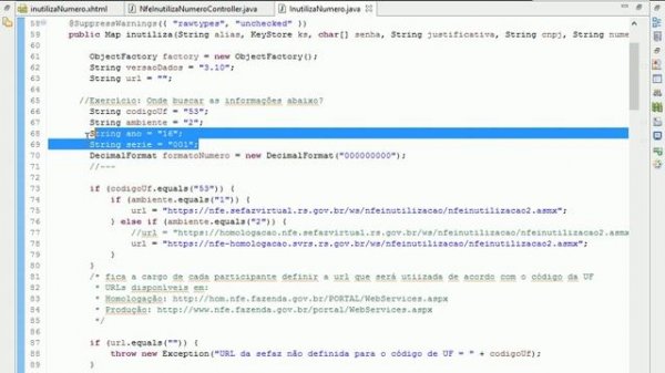 T2Ti ERP 2.0 - Java WEB - NF-e SB02 - 04 Inutilizacao