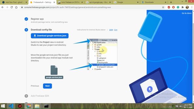 how to resolve app processDebugGoogleServices in ionic firebase смотреть онлайн