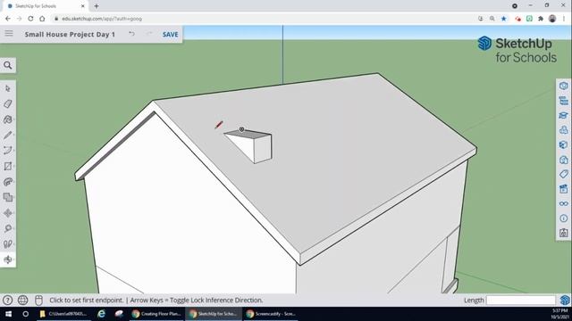 How to Draw a Small House using Google SketchUp Part 2 смотреть онлайн