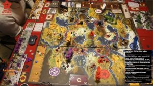 Игровой Стрим / Настольная игра Серп+2 дополнения (обзор и игра)