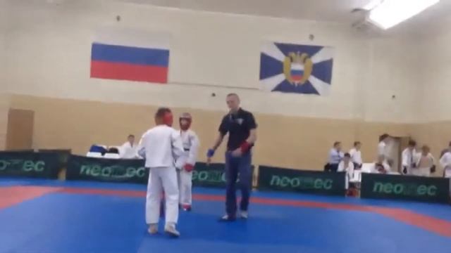 Обуховский Никита, 3 боя, СПК "ЯРОПОЛК". Турнир по рукопашному бою в Кремле, г. Моска, 16.12.2015 г смотреть онлайн