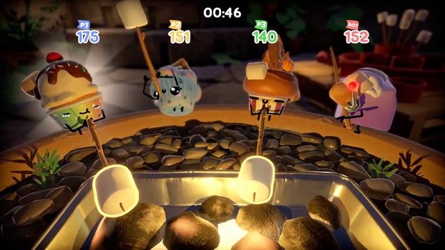 Cake Bash Gameplay #6 : CHOCOLATE STARS | 3 Player смотреть онлайн