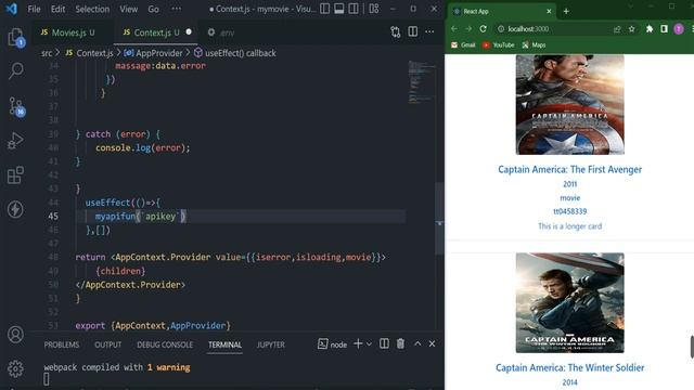 react website project || part 14 смотреть онлайн