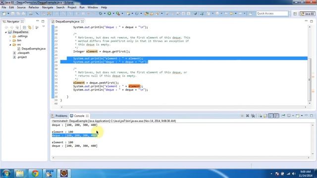 Deque (Get & Peek First Methods) | Java Collection Framework смотреть онлайн