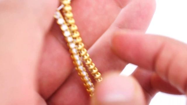 Tennis Necklace Chain 13 Carat Diamonds Sparkling 26 inch 10k Yellow Gold Deal!! смотреть онлайн