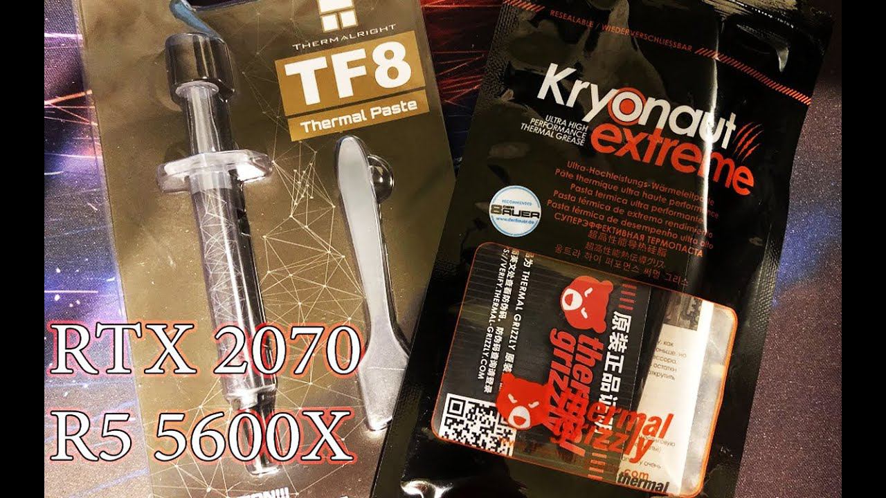 Замена термопасты на процессоре и видеокарте thermalright tf8 и kryonaut extreme смотреть онлайн