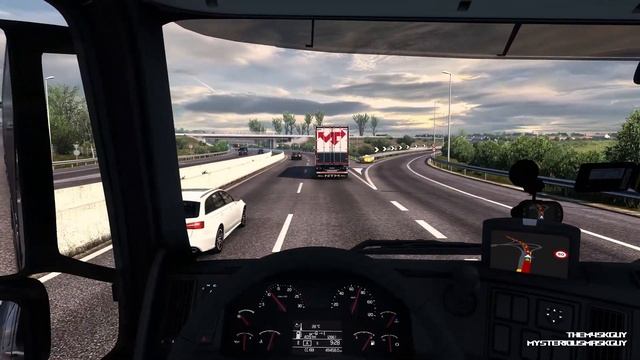 Euro Truck Simulator 2 - Volvo FH500 - Bari to Rome смотреть онлайн