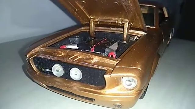 Jada Toys Mustang Shelby GT 500 Lopro 1/18 Customizado смотреть онлайн