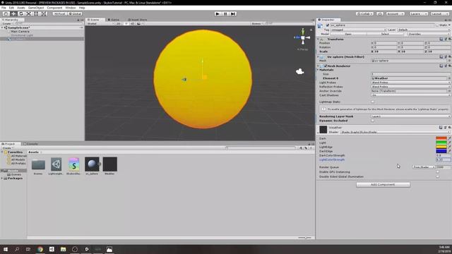 Skybox Shader with UNITY SHADER GRAPH смотреть онлайн