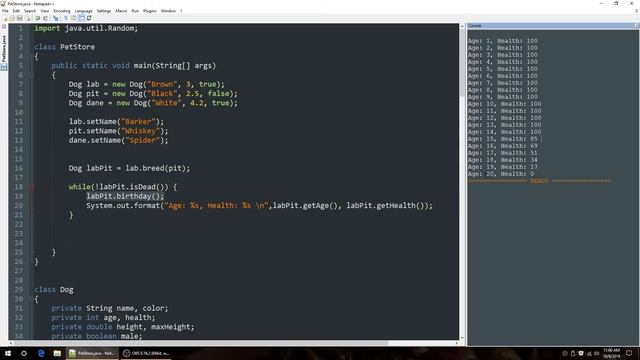34 - Classes ( stopping void methods ) | Java Tutorials смотреть онлайн