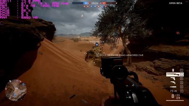 Athlon X4 640 Failed at Battlefield 1 Beta 1080p смотреть онлайн
