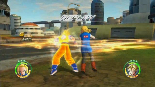 Dragonball Raging Blast 2 - Android #17 & #18 Vs Future Trunks & Future Gohan