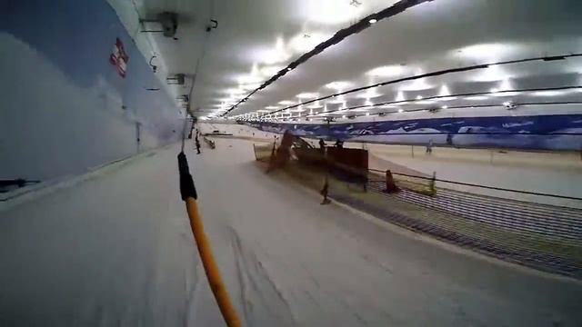 Инцидент на горнолыжном склоне Снежком