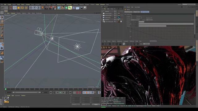 Абстрактный рендер через Vectron, Cinema4D/Octane Render смотреть онлайн
