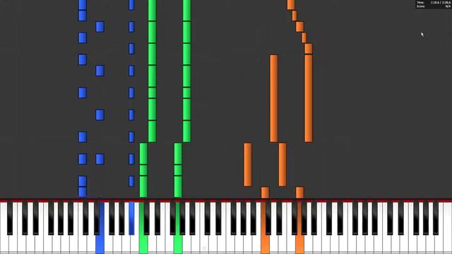 Undertale-Megalovania real learn-able piano version with drums смотреть онлайн
