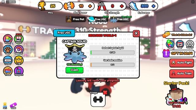FREE UGC How To GET THE Captain Squid In Roblox Tug Of War Simulator! FREE UGC LIMITED смотреть онлайн