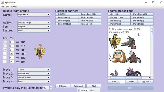 ALPHABUILDER, the first AI building competitive Pokémon teams (7G) смотреть онлайн