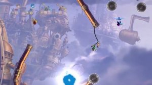 Прохождение  Rayman Origins 59 уровень ФИНАЛ
