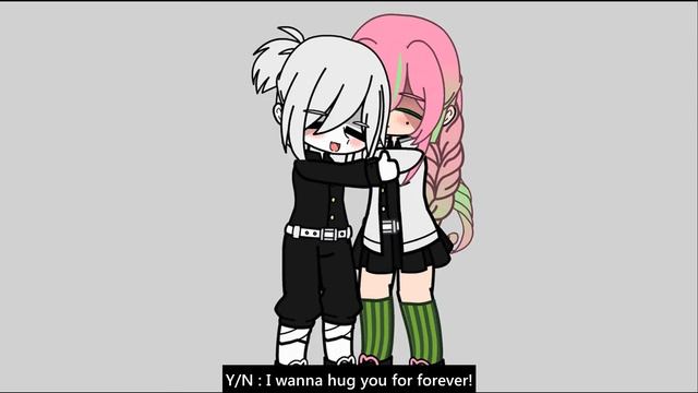 Y/N hugs some of the Demon Slayer characters (ft. Muzan) / Demon Slayer Gacha Club - Muichii смотреть онлайн