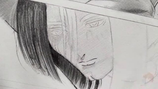 Attack on titan - Drawing a manga page смотреть онлайн