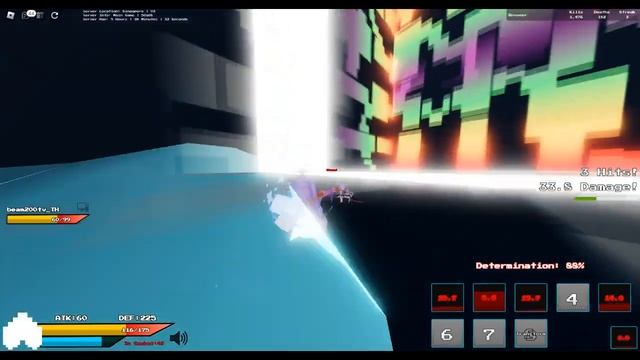 Roblox - Undertale Test Place Reborn - Fighting pro GT Chara (2) смотреть онлайн
