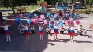 Флешбом ко Дню России "Россия, мы дети твои" в детском саду