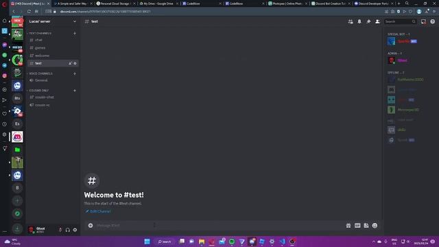 Simple python discord bot смотреть онлайн