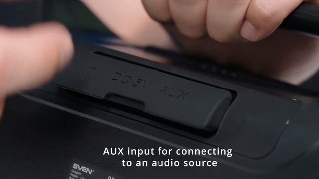 SVEN PS-390 Waterproof boombox (IPx5). смотреть онлайн