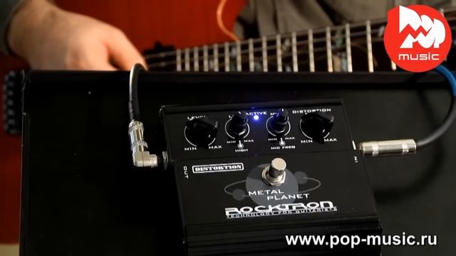 Гитарный эффект ROCKTRON METAL PLANET смотреть онлайн