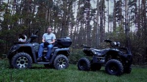 Обзор квадроциклов WELS ATV300 и ATV150-Thunder