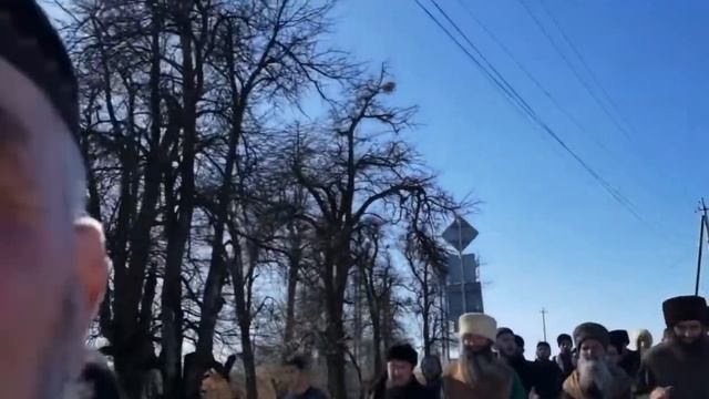 Зикр пешком с Ингушетии в Чечню?? смотреть онлайн