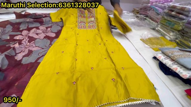 Chickpet Bangalore wholesale designer kurti sets||Single piece courier available смотреть онлайн