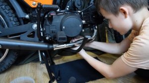 Замена масла Racer RC 50 Alpha