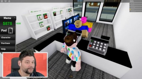 BUILDING MY OWN GAME STORE - ROBLOX GAME STORE TYCOON #1