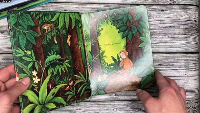 Julia Donaldson. Monkey puzzle. A squash and a Squeeze. Gruffalo's Child. Обзор смотреть онлайн